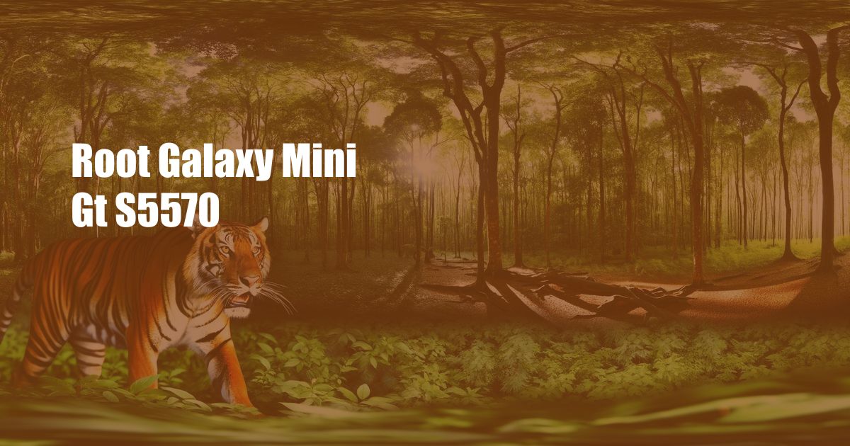 Root Galaxy Mini Gt S5570